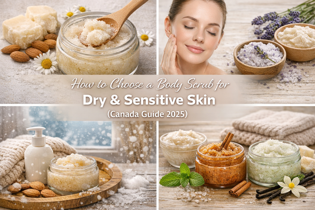 Body Scrub for Dry & Sensitive Skin